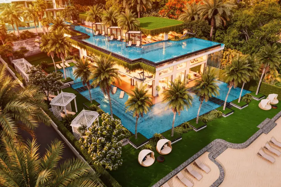 The Riviera Palm Beach — คลับเฮาส์ริมหาด