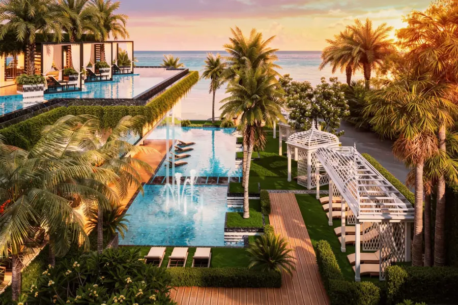 The Riviera Palm Beach — คลับเฮาส์ริมหาด